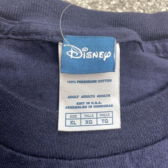 Disney Dreams Florida Mickey Mouse Graphic T-Shirt Mens XL Blue Preshrunk Tee - Picture 4 of 9